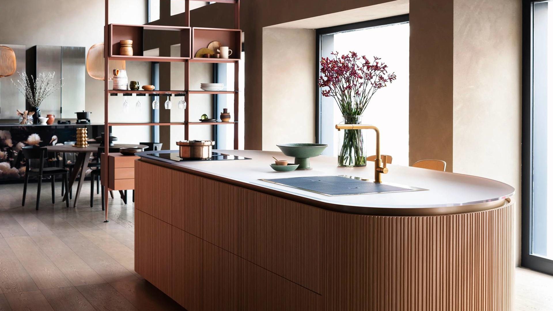 12 idee creative per arredare una cucina soggiorno open space ...
