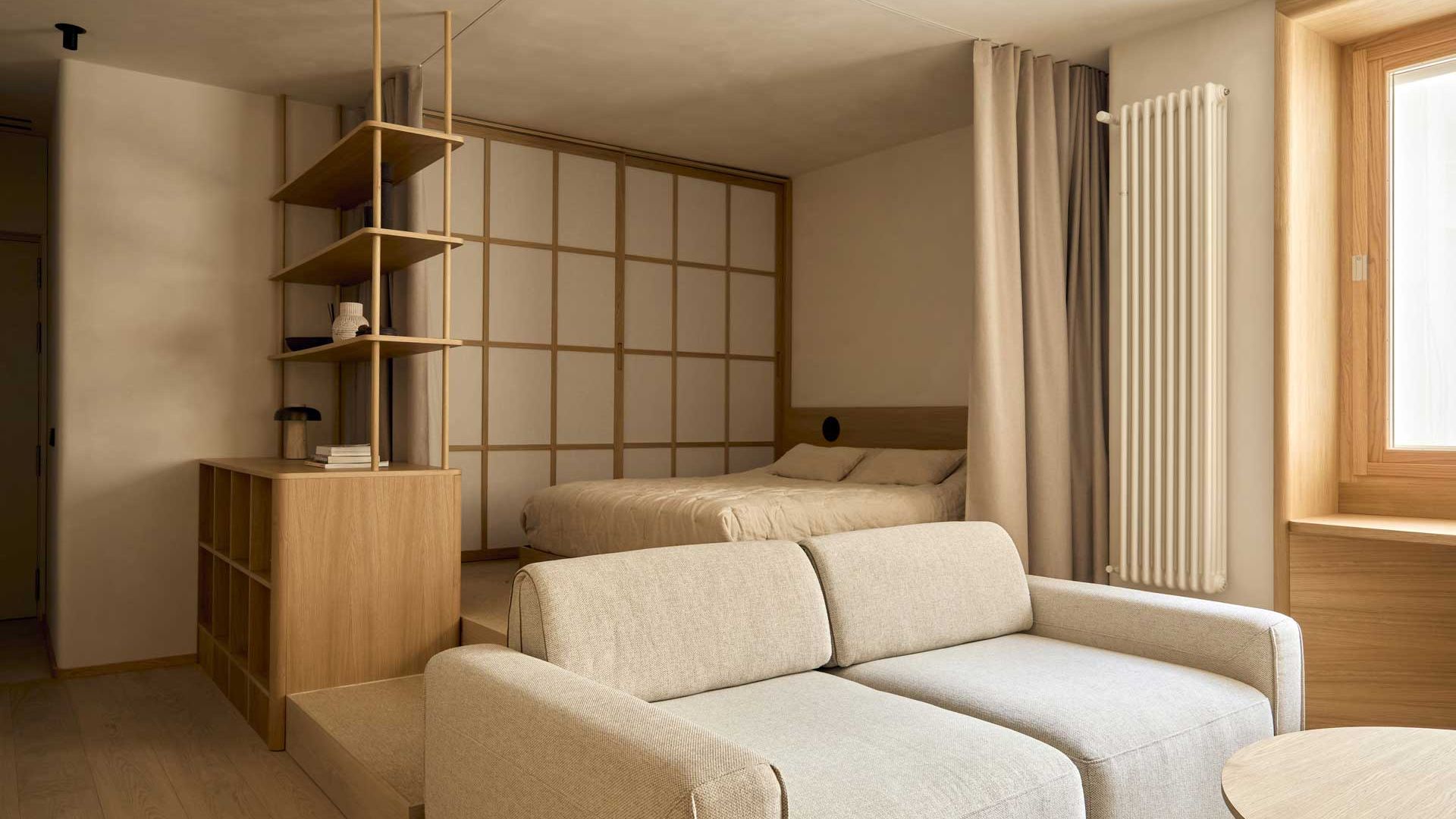 Japandi Studio Apartment: 7 Design Ideas to Expand the Space