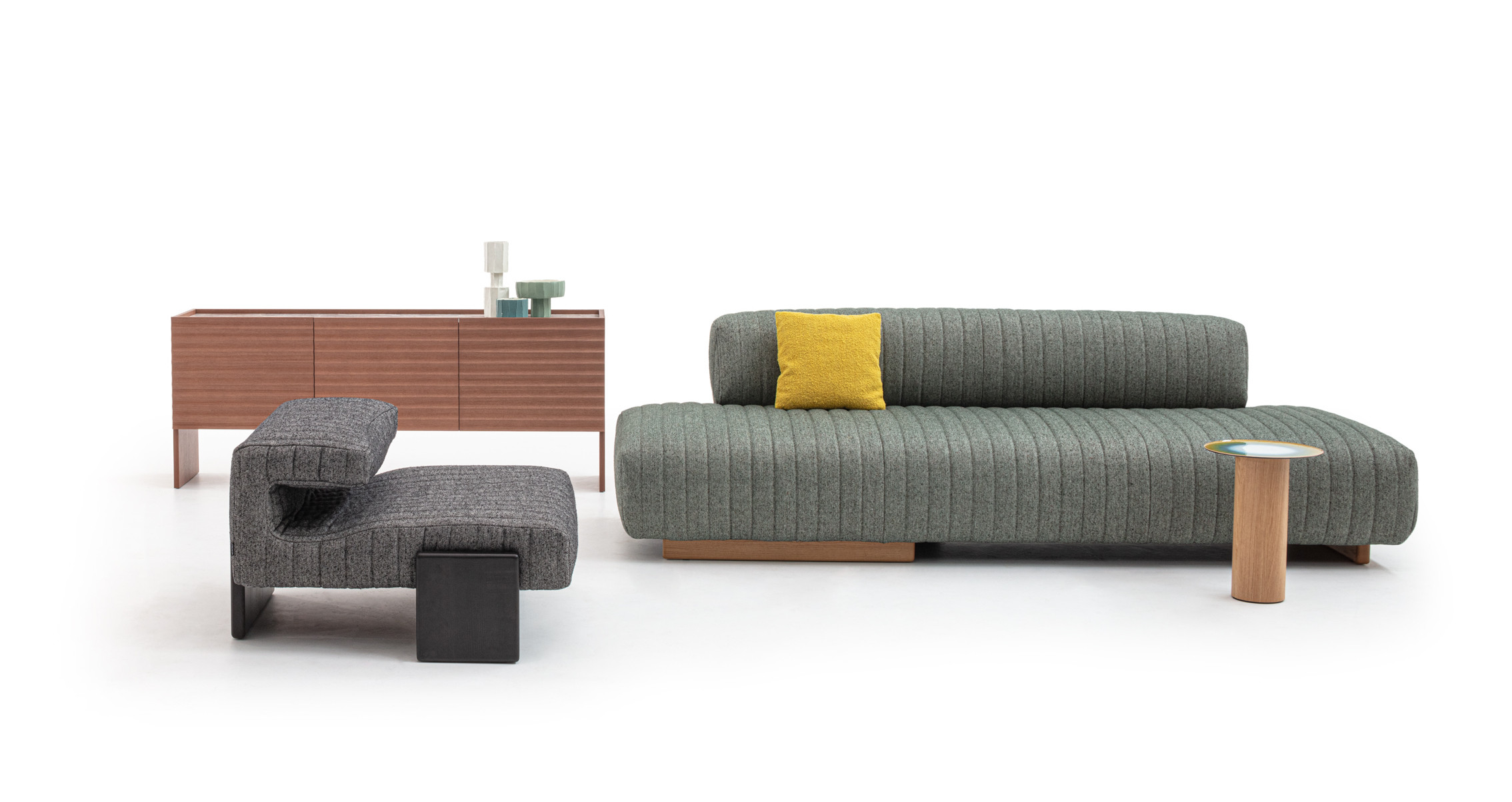 Rows is the Moroso collection of tables and storage furniture