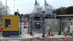 Systab per il consolidamento delle fondazioni di un impianto di depurazione con pali precaricati