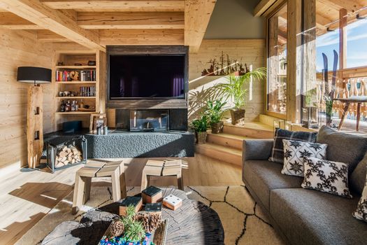 Il restyling di un ex fienile a Cortina d’Ampezzo 