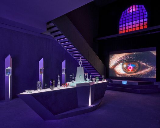 Crystal Crypt, the Installation by Emmanuelle Luciani for Baccarat