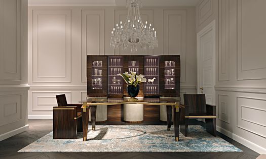 Art Deco-Inspired Dining Tables 