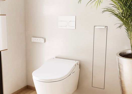 WASHLET RW ganz in Weiß