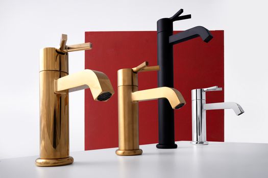 Eclectic and Irreverent: the Mamoli Taps Designed by Ettore Sottsass