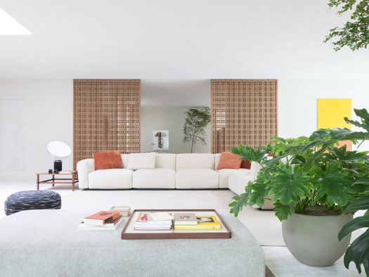 A Modular Sofa With A 'Textile Shell'