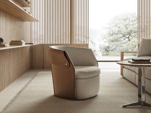 The Flexform Armchair Designed by Patrick Norguet