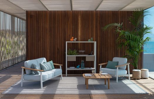 Design trasversale e materiali sostenibili: le proposte Emu per il contract