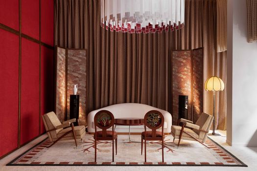 Empreintes: Fabrics and Rugs Between Archive and New Compositions