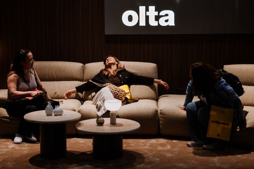 A Ritual of Relaxation. olta at Salone del Mobile 