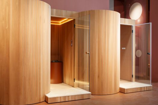 La prima collezione di sauna e hammam Effe firmata Patricia Urquiola