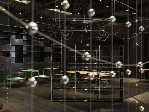 Atelier Oï designs the USM booth concept at iSaloni