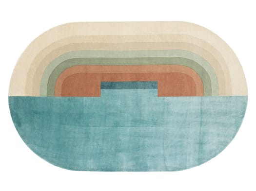 A rug inspired by Venetian canals