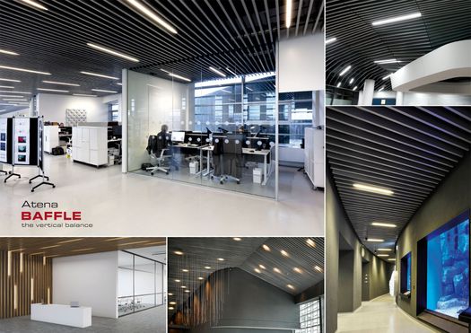 ATENA presenta i controsoffitti 3D al BAU 2017