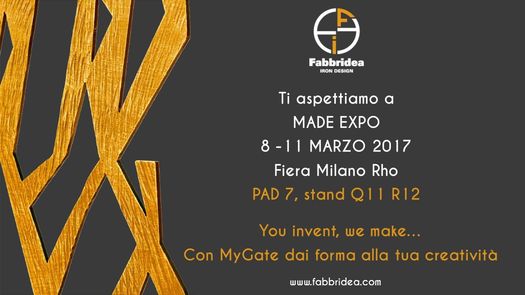 FABBRIDEA: con Mygate dai forma alle tue idee