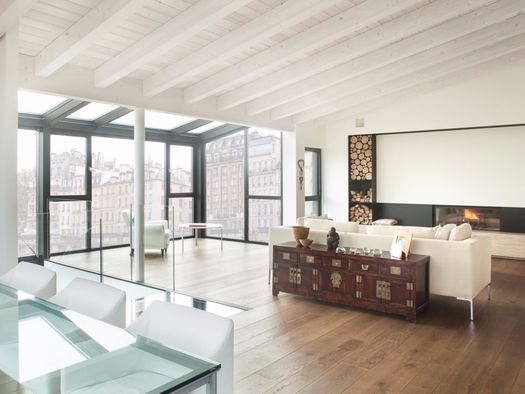 Syntesis by Eclisse for a prefabricated wooden and steel house