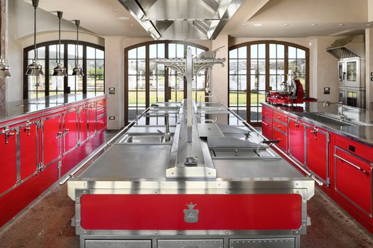 Rubin Red & Brushed Nickel