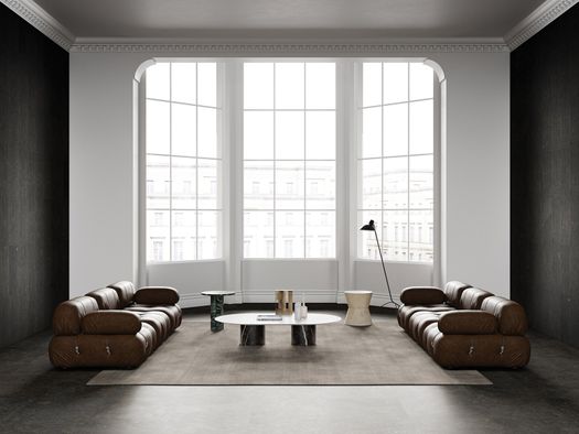 A British Touch on Salvatori Marble