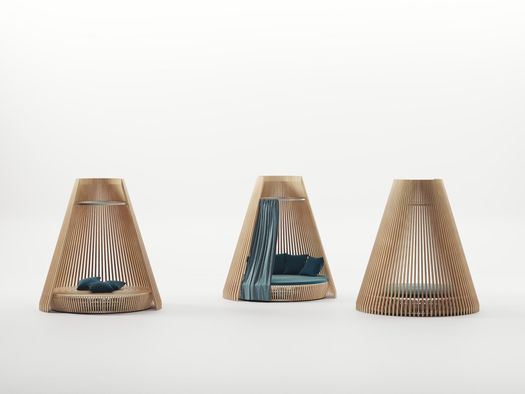 Hut, a Unique Nest on a Human Scale