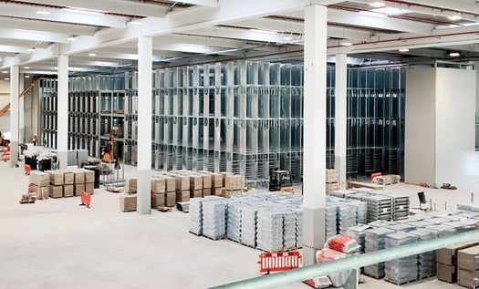 Scaffsystem per il nuovo centro direzionale Kramp a Reggio Emilia