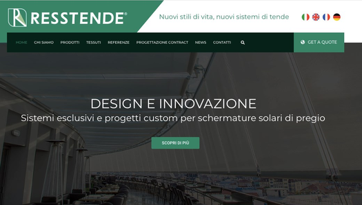 Svolta di immagine per Resstende: si parte dal digital