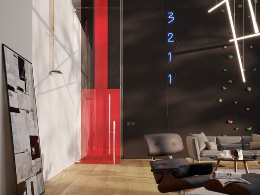 L'Home Lift ALA di Vimec firmato Adriano Design
