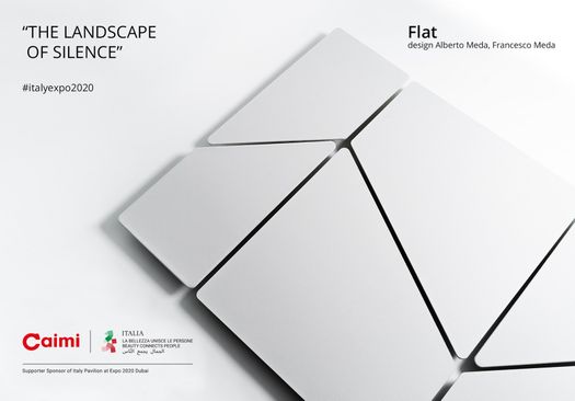 I sistemi fonoassorbenti Caimi per il Padiglione Italia a Expo 2020 Dubai