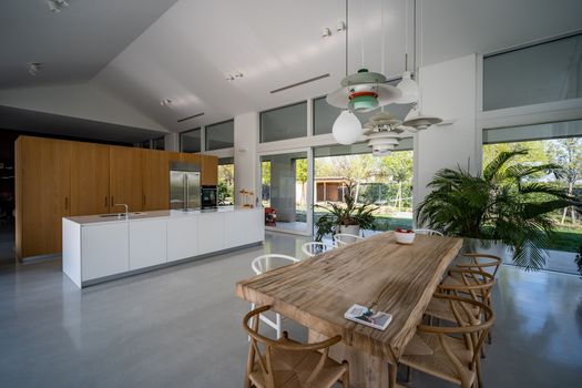 Isoplam für ein Haus inmitten der Landschaft um Treviso