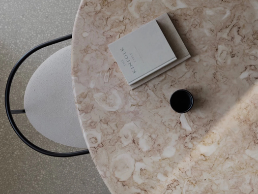 AITAI Table by Kengo Kuma. Where Stone Learns to Float
