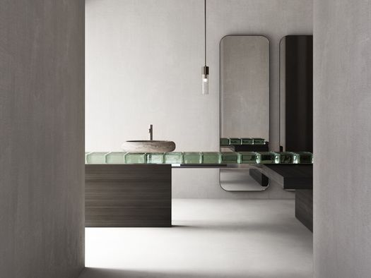 Glass Bricks, Wooden Blocks, and Stone Volumes
