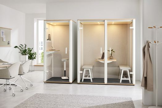 Rückzugsorte von Bosse für ungestörtes Arbeiten