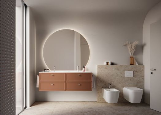 Il bagno Ideagroup, tra classico e contemporaneo