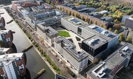 Derbigum firma la copertura circolare del nuovo Campus300