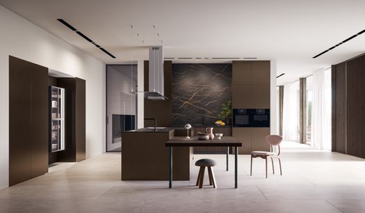 Essenzialità, ergonomia e versatilità in cucina