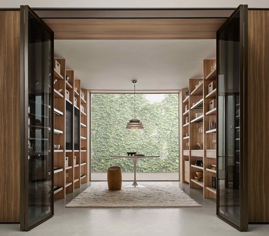 Dispensa, lavanderia o wine cellar: Back System by Ernestomeda