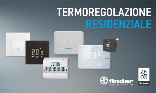 Finder, soluzioni per la termoregolazione residenziale