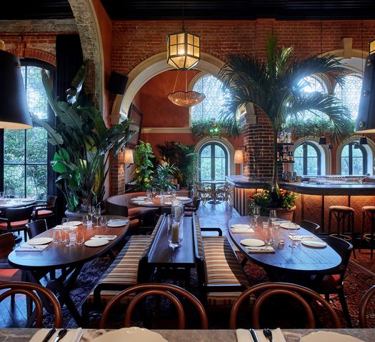 Fratelli Boffi Designed the Interiors of the Historic Belvedere Restaurant in London