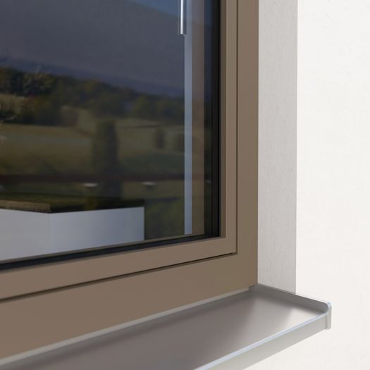 Flächenbündige Ausführung für GEALAN-LINEAR® Fenster und Türen 