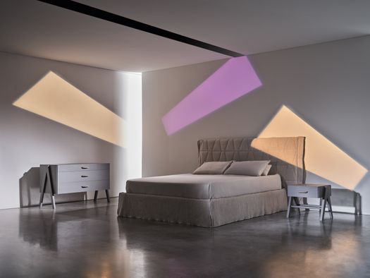 Geometrie essenziali per la camera da letto