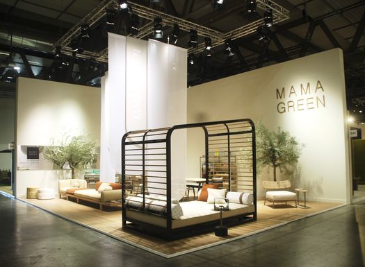 MAMAGREEN at Salone del Mobile 2026: outdoor systems between dining, shade and modular living