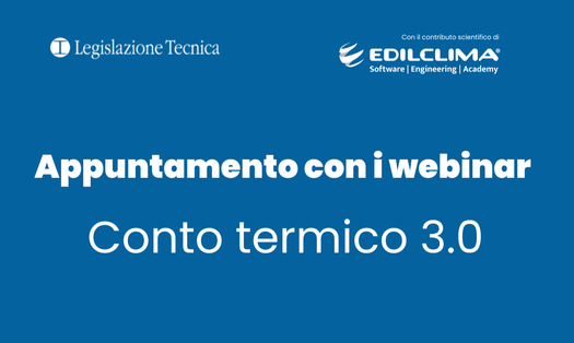 Edilclima al webinar sul Conto Termico 3.0