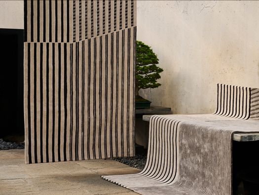 Kengo Kuma tesse le sue facciate. FACES per Jaipur Rugs
