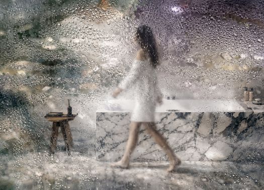 Il bagno diventa spazio architettonico esperienziale