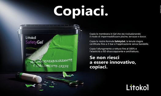 Litokol racconta l’innovazione con la nuova formula Safetygel