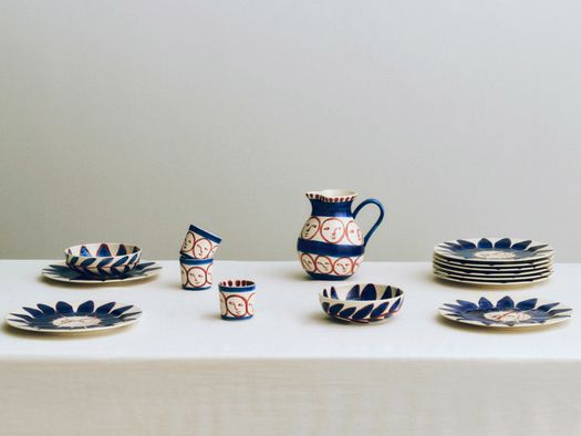 Keramikgeschirr der Kollektion La Pittura von Emma Kohlmann für HAY