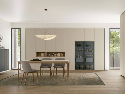 L'armadio diventa arredo centrale del living