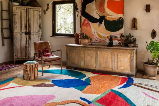 Blue Lake, Kaleidoscope, Collage