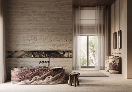 Monitillo Marble Becomes Sculpture: Tecton by Félix Millory