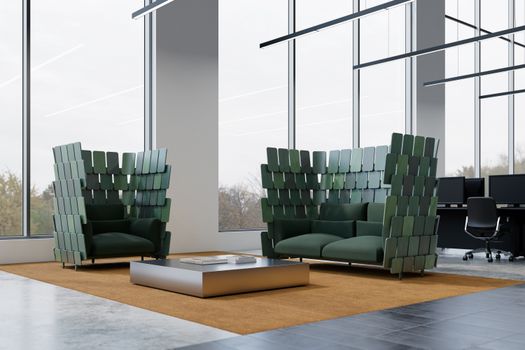 Office Furnishings for Communication and Imagination