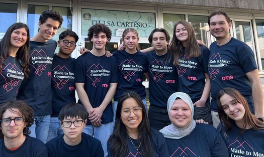 Otis Made to Move Communities: menzione d’onore per l’Istituto Cartesio di Cinisello Balsamo